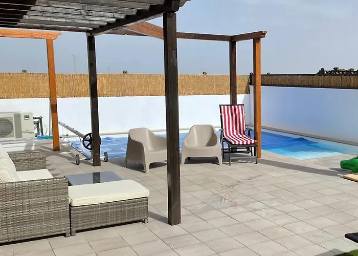 Marie Agradable Y Tranquila Maison Con Piscina Corralejo